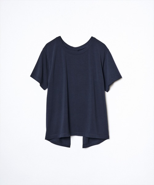 【撥水加工】バックリボントップス