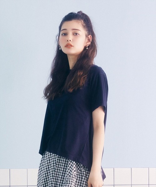 【撥水加工】バックリボントップス