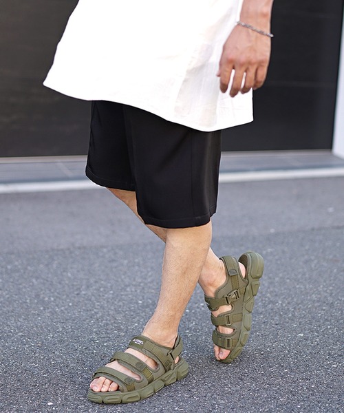 MinoriTY（マイノリティ）の「【GERRY】スポーツサンダル グラディエーター 厚底サンダル 夏（サンダル・メンズ・ブラック/ベージュ/カーキ・M/L/XL/S）」の9枚目の写真