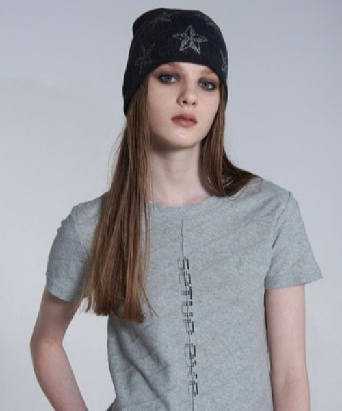 SETUP-EXE★韓国★人気★STUDDED BEANIE 3色 ニット帽 ビーニー ○SETUP-EXE○ STUDDED BEANIE (3色) (SETUP-EXE/ニットキャップ