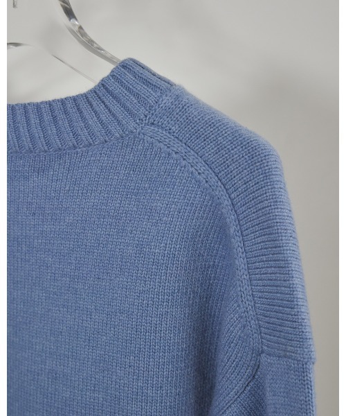 TODAYFUL（トゥデイフル）の「スーパーファインウールニット（ニット/セーター・レディース・ブラック/ブラウン/ブルー系その他/バーガンディー/キナリ・FREE）」の21枚目の写真