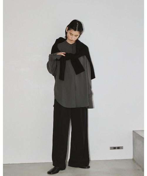 TODAYFUL（トゥデイフル）の「スーパーファインウールニット（ニット/セーター・レディース・ブラック/ブラウン/ブルー系その他/バーガンディー/キナリ・FREE）」の19枚目の写真