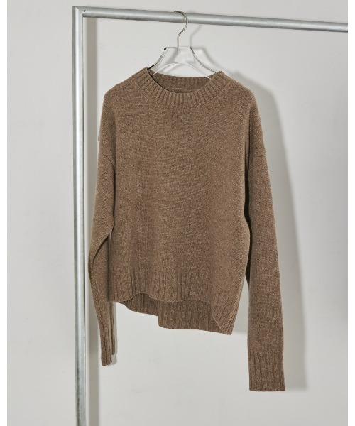 TODAYFUL（トゥデイフル）の「スーパーファインウールニット（ニット/セーター・レディース・ブラック/ブラウン/ブルー系その他/バーガンディー/キナリ・FREE）」の8枚目の写真