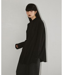 TODAYFUL | スタンドカラーツイルシャツ(シャツ/ブラウス)