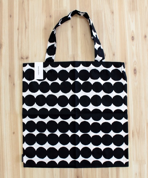 marimekko（マリメッコ）の「Rasymatto/Pieni Siirtolapuutarha/Pieni Unikko/Jokeri Papajo/Keidas/Leikko/Lokki TOTE BAG（トートバッグ・レディース・ピンク系その他/ブラック系その他/グリーン系その他/ブラック系その他2/ブラック系その他3/ベージュ/ブルーグリーン/オレンジ系その他2/オレンジ/オレンジ系その他・FREE）」の11枚目の写真
