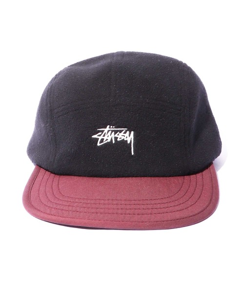 STUSSY（ステューシー）の「STUSSY/ステューシー FLEECE NYLON MIX CAMP CAP キャップ（キャップ・メンズ・ブラック系その他・FREE）」の11枚目の写真