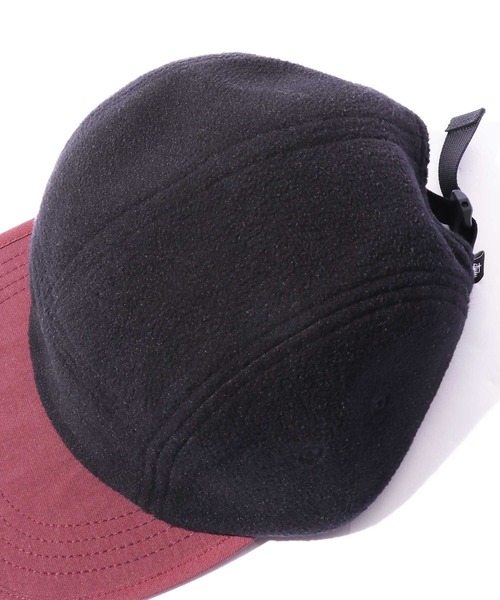STUSSY（ステューシー）の「STUSSY/ステューシー FLEECE NYLON MIX CAMP CAP キャップ（キャップ・メンズ・ブラック系その他・FREE）」の6枚目の写真