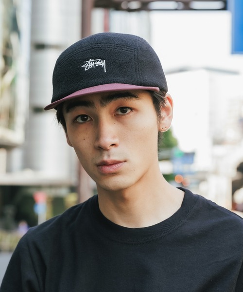 STUSSY（ステューシー）の「STUSSY/ステューシー FLEECE NYLON MIX CAMP CAP キャップ（キャップ・メンズ・ブラック系その他・FREE）」の21枚目の写真