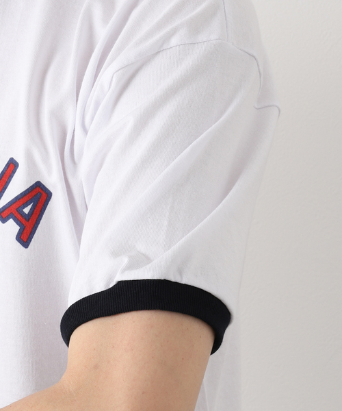 niche.（ニッチ）の「【niche.USA / ニッチ】Potted Ringer-TILL/RED（Tシャツ/カットソー・メンズ・ネイビー・MEDIUM/LARGE）」の8枚目の写真