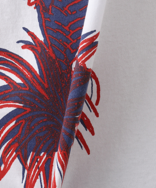 niche.（ニッチ）の「【niche.USA / ニッチ】Potted Ringer-TILL/RED（Tシャツ/カットソー・メンズ・ネイビー・MEDIUM/LARGE）」の2枚目の写真