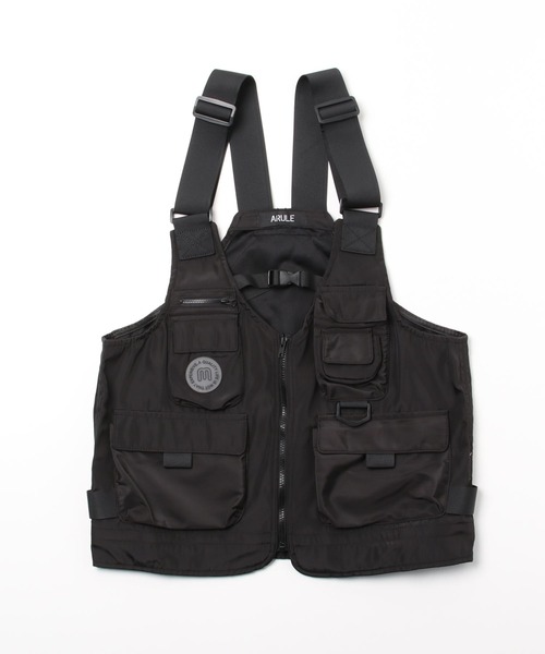 ARULE ブラック フィッシングベスト 【公式通販】