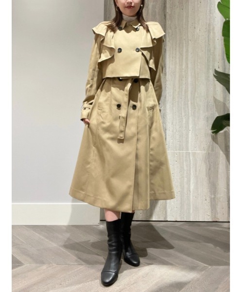 CELFORD（セルフォード）の「3WAYフリルトレンチコート（その他
