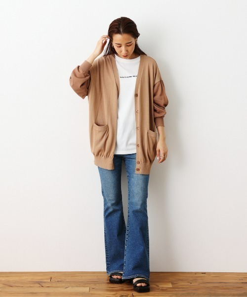 RODEO CROWNS WIDE BOWL（ロデオクラウンズワイドボウル）の「WIDE HEM DENIM（デニムパンツ・レディース・ブルー/ワンウォッシュ・SMALL/MEDIUM/X-SMALL）」の4枚目の写真