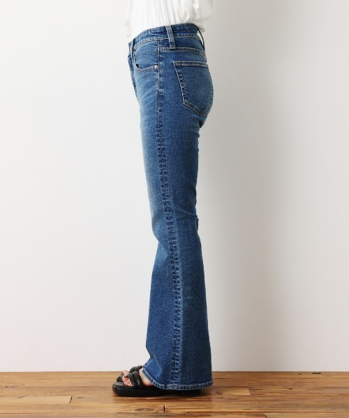 RODEO CROWNS WIDE BOWL（ロデオクラウンズワイドボウル）の「WIDE HEM DENIM（デニムパンツ・レディース・ブルー/ワンウォッシュ・SMALL/MEDIUM/X-SMALL）」の5枚目の写真