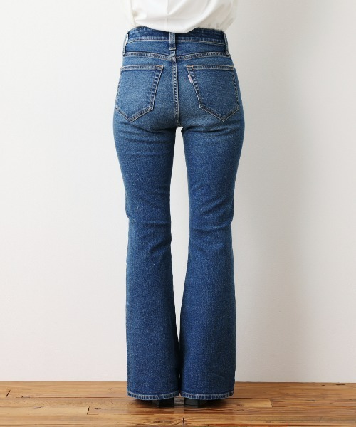 RODEO CROWNS WIDE BOWL（ロデオクラウンズワイドボウル）の「WIDE HEM DENIM（デニムパンツ・レディース・ブルー/ワンウォッシュ・SMALL/MEDIUM/X-SMALL）」の6枚目の写真