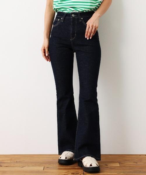 RODEO CROWNS WIDE BOWL（ロデオクラウンズワイドボウル）の「WIDE HEM DENIM（デニムパンツ・レディース・ブルー/ワンウォッシュ・SMALL/MEDIUM/X-SMALL）」の11枚目の写真