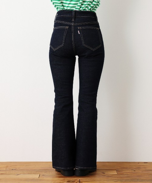 RODEO CROWNS WIDE BOWL（ロデオクラウンズワイドボウル）の「WIDE HEM DENIM（デニムパンツ・レディース・ブルー/ワンウォッシュ・SMALL/MEDIUM/X-SMALL）」の14枚目の写真