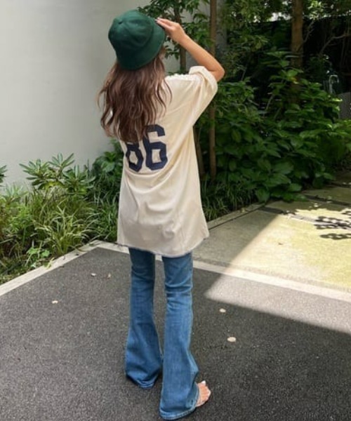 RODEO CROWNS WIDE BOWL（ロデオクラウンズワイドボウル）の「WIDE HEM DENIM（デニムパンツ・レディース・ブルー/ワンウォッシュ・SMALL/MEDIUM/X-SMALL）」の19枚目の写真