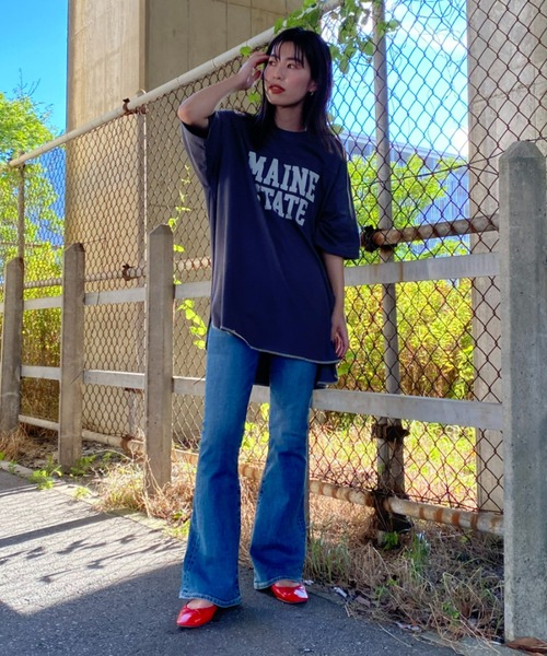 RODEO CROWNS WIDE BOWL（ロデオクラウンズワイドボウル）の「WIDE HEM DENIM（デニムパンツ・レディース・ブルー/ワンウォッシュ・SMALL/MEDIUM/X-SMALL）」の18枚目の写真