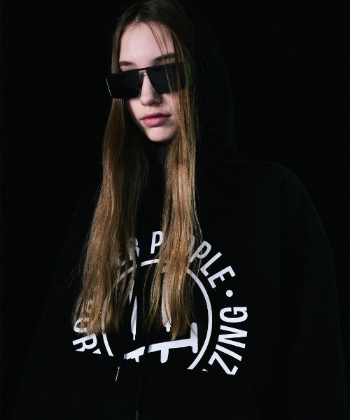 パーカー HOODY CLOVERMARDI SATIN レディース メンズ HOODY CLOVERMARDI SATIN（パーカー）｜Mardi Mercredi