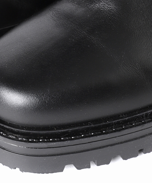 CORSO ROMA，9（コルソローマ）の「CORSO ROMA 9 サイドゴアミドルブーツ（ブーツ・レディース・ブラック・39/36/37/38）」の9枚目の写真