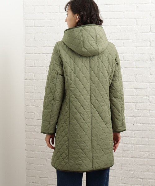 SHOO・LA・RUE（シューラルー）の「◆【撥水】中綿キルティングコート（その他アウター・レディース・ブラック/オリーブ/ナチュラル・02/03/04/05）」の13枚目の写真