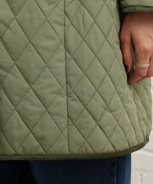 SHOO・LA・RUE（シューラルー）の「◆【撥水】中綿キルティングコート（その他アウター・レディース・ブラック/オリーブ/ナチュラル・02/03/04/05）」の9枚目の写真