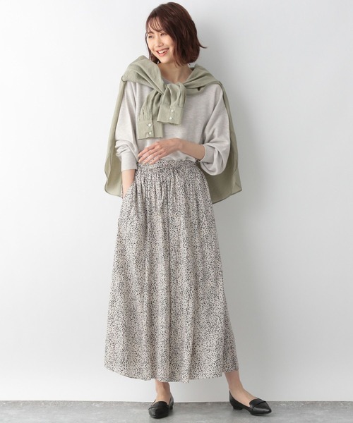 GLOBAL WORK（グローバルワーク）の「トリプルイージーニットプルオーバー/279648（ニット/セーター・レディース・ライトグレー/ブラック/ブラウン/イエロー/オレンジ/グリーン/アイボリー/その他/モカ/ラベンダー/ホワイト系その他/イエロー系その他/ブルーグリーン/ライトベージュ/グリーン系その他・SMALL/MEDIUM/LARGE）」の22枚目の写真