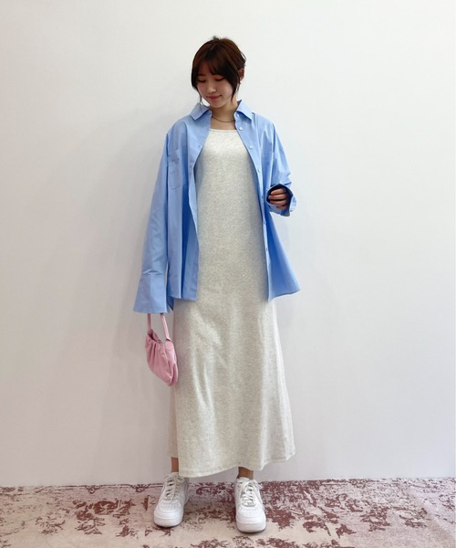 EPIMI E'PIMMY（エピミエピミー）の「レイヤードライクリブカットワンピ―ス（ワンピース・レディース・ブラック/ピンク/アイボリー/オートミール・MEDIUM）」の10枚目の写真