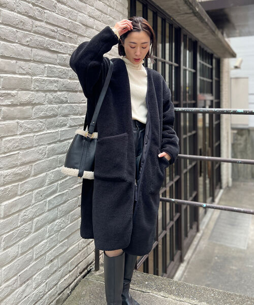 ◇【WEB限定】【TAION/タイオン】別注ミリタリーリバーシブルロングダウン