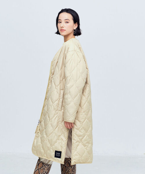 ◇【WEB限定】【TAION/タイオン】別注ミリタリーリバーシブルロングダウン