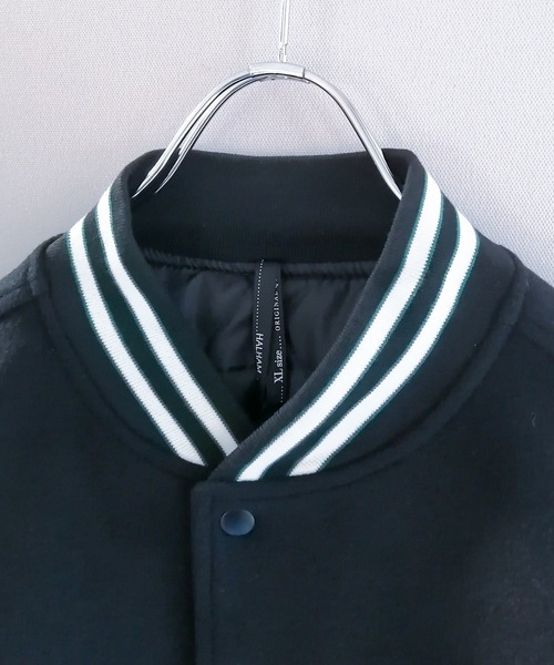 Starting Over(スターティングオーバー)の「ポリメルトンスタジャン/レディース メンズ(スタジャン・メンズ・ブラック/グリーン/ネイビー・M/L/XL)」の10枚目の写真