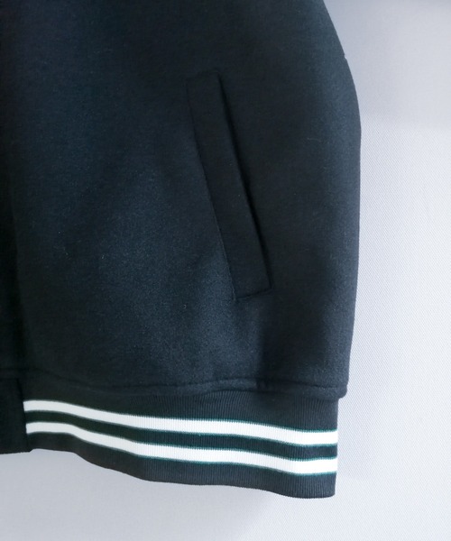 Starting Over(スターティングオーバー)の「ポリメルトンスタジャン/レディース メンズ(スタジャン・メンズ・ブラック/グリーン/ネイビー・M/L/XL)」の6枚目の写真