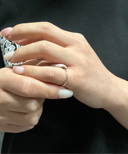 blatto（ブラット）の「【blatto 925silver】シンプル　重ねつけリング　ペアリング  DZ136 Nn（リング・メンズ・その他1/その他2・10/8/7/3/5）」の2枚目の写真