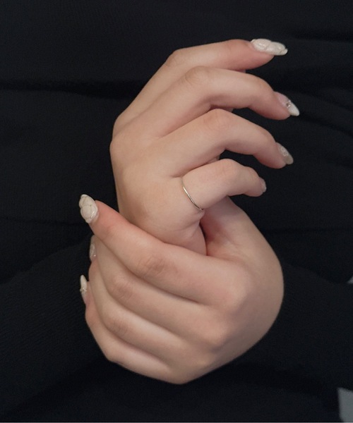 blatto（ブラット）の「【blatto 925silver】シンプル　重ねつけリング　ペアリング  DZ136 Nn（リング・メンズ・その他1/その他2・10/8/7/3/5）」の4枚目の写真