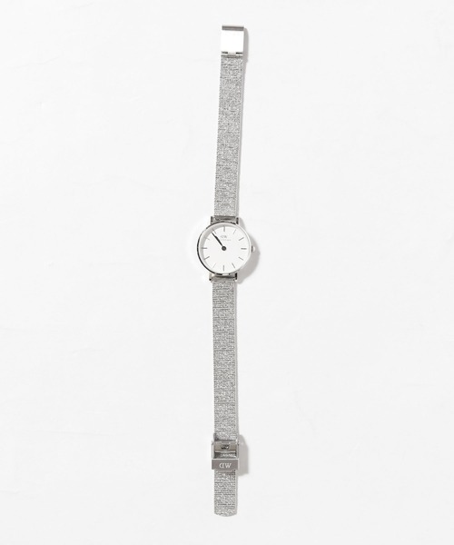 Daniel Wellington/ダニエル・ウェリントン Petite Pressed Sterling 腕時計