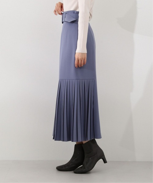 PROPORTION BODY DRESSING（プロポーションボディドレッシング）の「サイドプリーツマーメイド / 1213120109（スカート・レディース・ブルー/ブラック/ベージュ・SMALL/MEDIUM）」の11枚目の写真