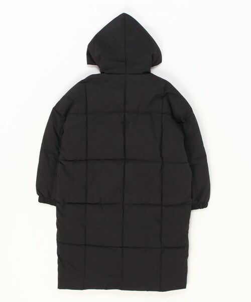 MAISON BREEZE(メゾンブリーズ)の「【MAISON BREEZE】パデッドロングダウン風コート SCCH266(ダウンジャケット/コート・レディース・ブラック/ホワイト/イエロー・FREE)」の19枚目の写真