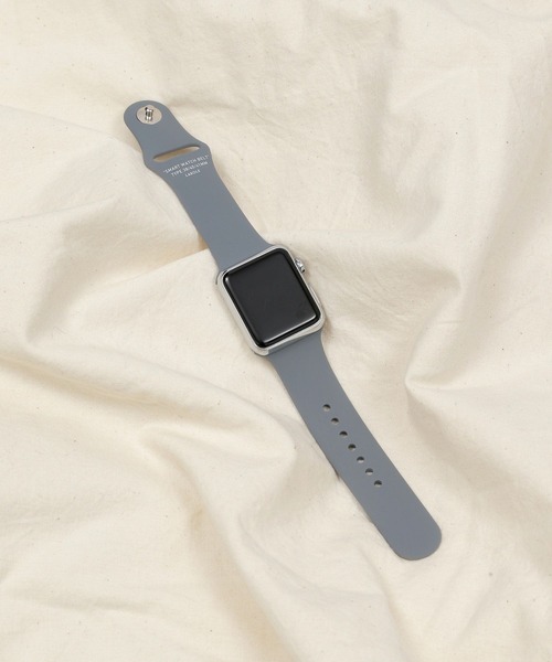 LAKOLE（ラコレ）の「AppleWatchバンド / 176642（デジタル腕時計・レディース・ホワイト/チャコール/ブラック/レッド/オレンジ/ベージュ/ダークブルー・X-SMALL/SMALL）」の6枚目の写真