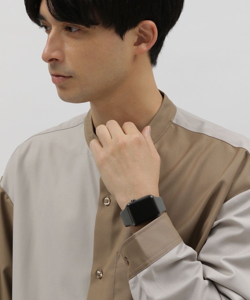 LAKOLE（ラコレ）の「AppleWatchバンド / 176642（デジタル腕時計・レディース・ホワイト/チャコール/ブラック/レッド/オレンジ/ベージュ/ダークブルー・X-SMALL/SMALL）」の20枚目の写真