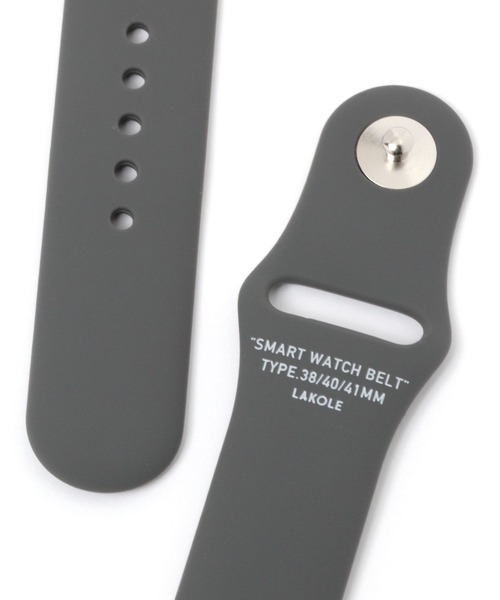 LAKOLE（ラコレ）の「AppleWatchバンド / 176642（デジタル腕時計・レディース・ホワイト/チャコール/ブラック/レッド/オレンジ/ベージュ/ダークブルー・X-SMALL/SMALL）」の12枚目の写真