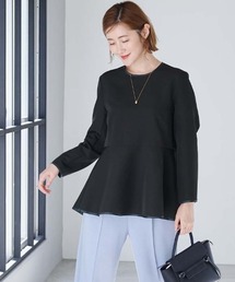 パイピングペプラムトップス