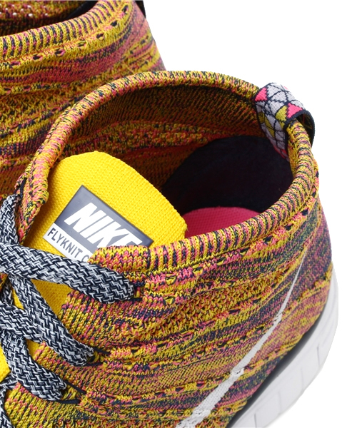 NIKE SPORTSWEAR（ナイキスポーツウェアー）の「メンズ ナイキ フリー フライニット チャッカ NIKE FREE FLYKNIT CHUKKA 639700（スニーカー・メンズ・グレー/ネイビー・27cm/27.5cm/26.5cm/28cm）」の11枚目の写真