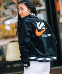 ジャケット・アウター NIKE AS M NSW NIKE TREND BOMBER JKT NIKE AS M NSW NIKE TREND BOMBER JKT BLACK/SAIL/UNIVERSITY