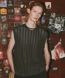 ln fortis | ln fortis - シースルーデザインノースリーブ(ベスト)