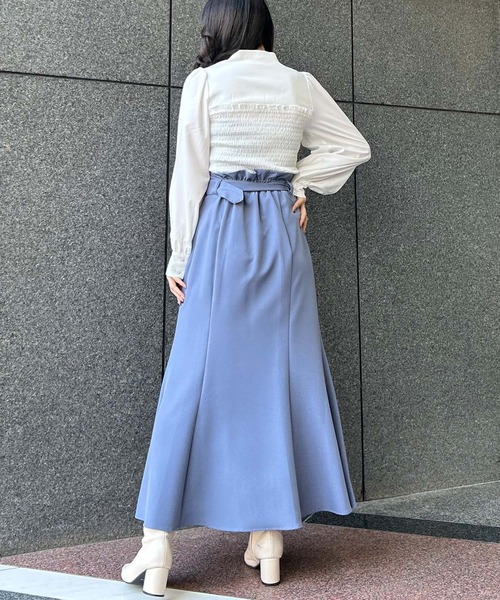 INGNI（イング）の「デコルテオープンブラウス（シャツ/ブラウス・レディース・オフホワイト/ホワイト系5/ブラック/ホワイト系その他4/その他3・M）」の17枚目の写真