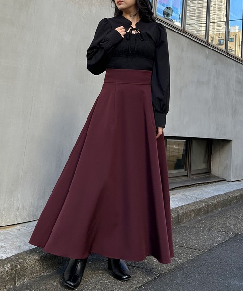 INGNI（イング）の「デコルテオープンブラウス（シャツ/ブラウス・レディース・オフホワイト/ホワイト系5/ブラック/ホワイト系その他4/その他3・M）」の15枚目の写真