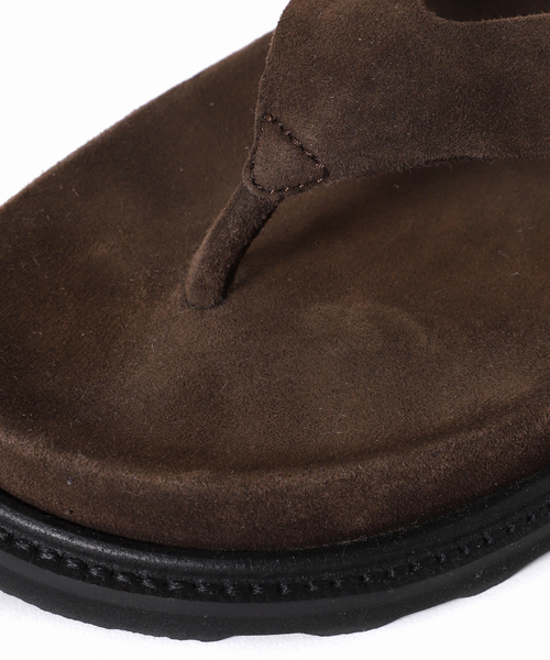 CAMINANDO（カミナンド）の「【CAMINANDO/カミナンド】THONG SANDALS：サンダル（スリッポン・レディース・ブラウン・5/6/7/XX-SMALL）」の2枚目の写真