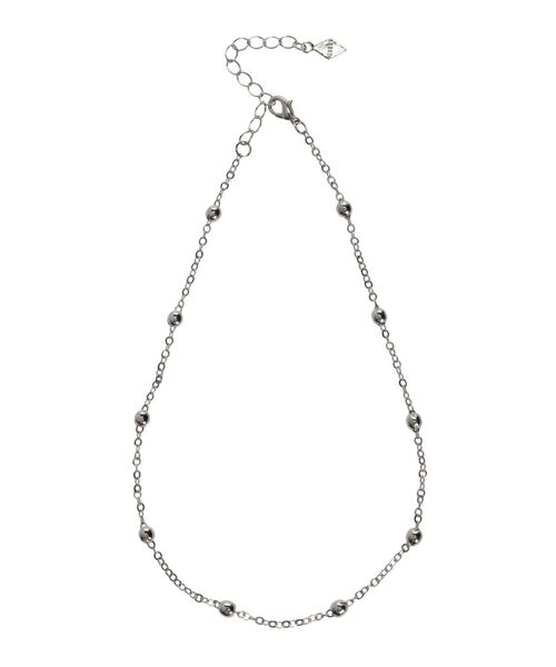 RESEXXY（リゼクシー）の「ポイントボールネックレス（ネックレス・レディース・シルバー/ゴールド・FREE）」の2枚目の写真