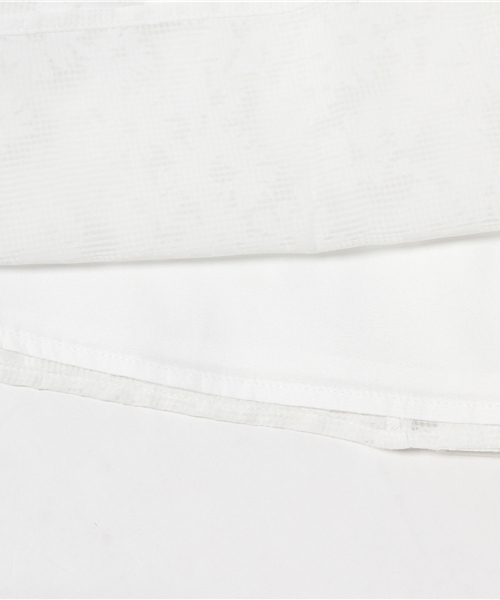 NATURAL BEAUTY BASIC（ナチュラルビューティーベーシック）の「フラワーオパールスカート（スカート・レディース・ホワイト系その他/ネイビー・SMALL/X-SMALL/MEDIUM）」の6枚目の写真